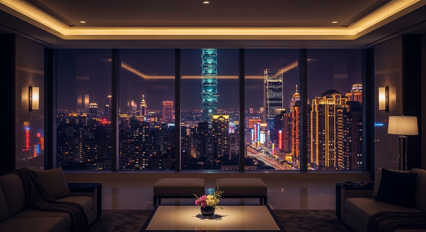 日式酒店與台式酒店在林森北路的對照示意，主關鍵字日式酒店