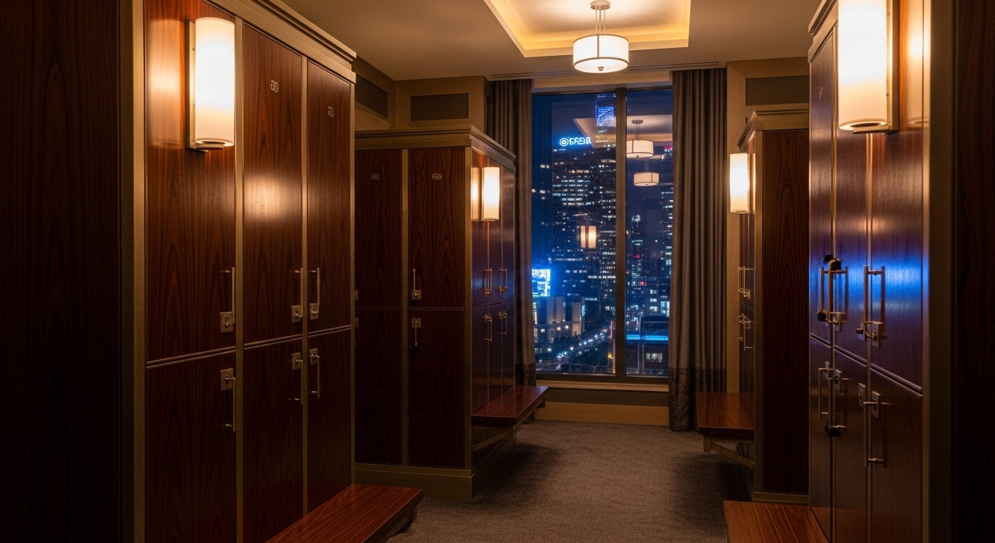 酒店置物櫃整理示意：專業收納要點與區域分區