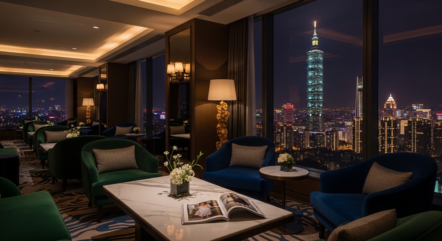 銀行 VIP 酒店夜間場景觀察，專業服務與高資產客群