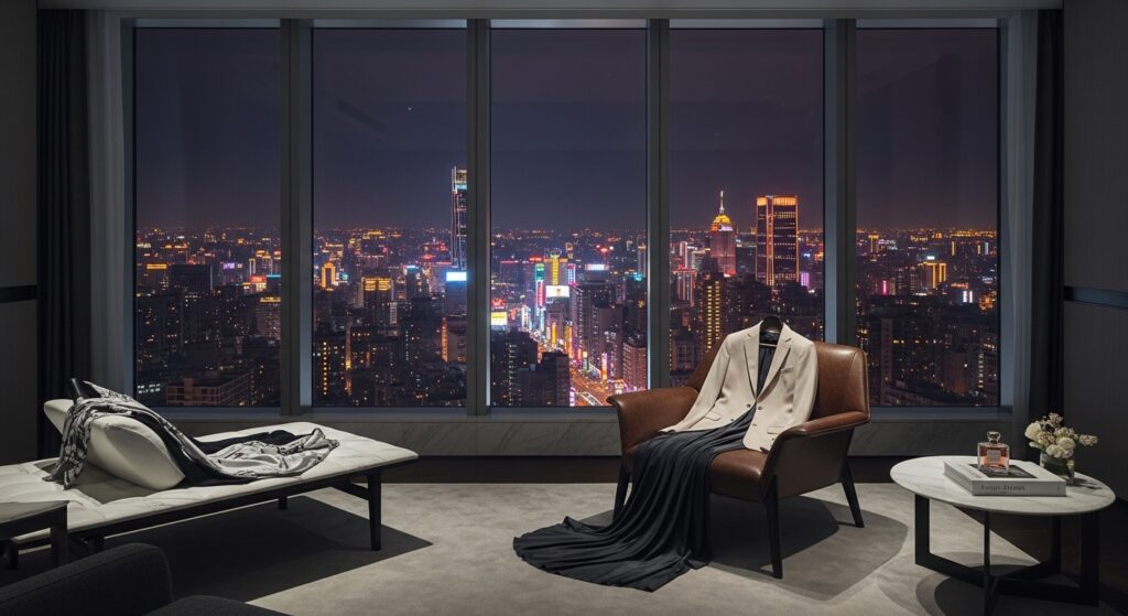 韓國客人互動場景示意：夜間酒店禮儀與敬語要點，韓國客人