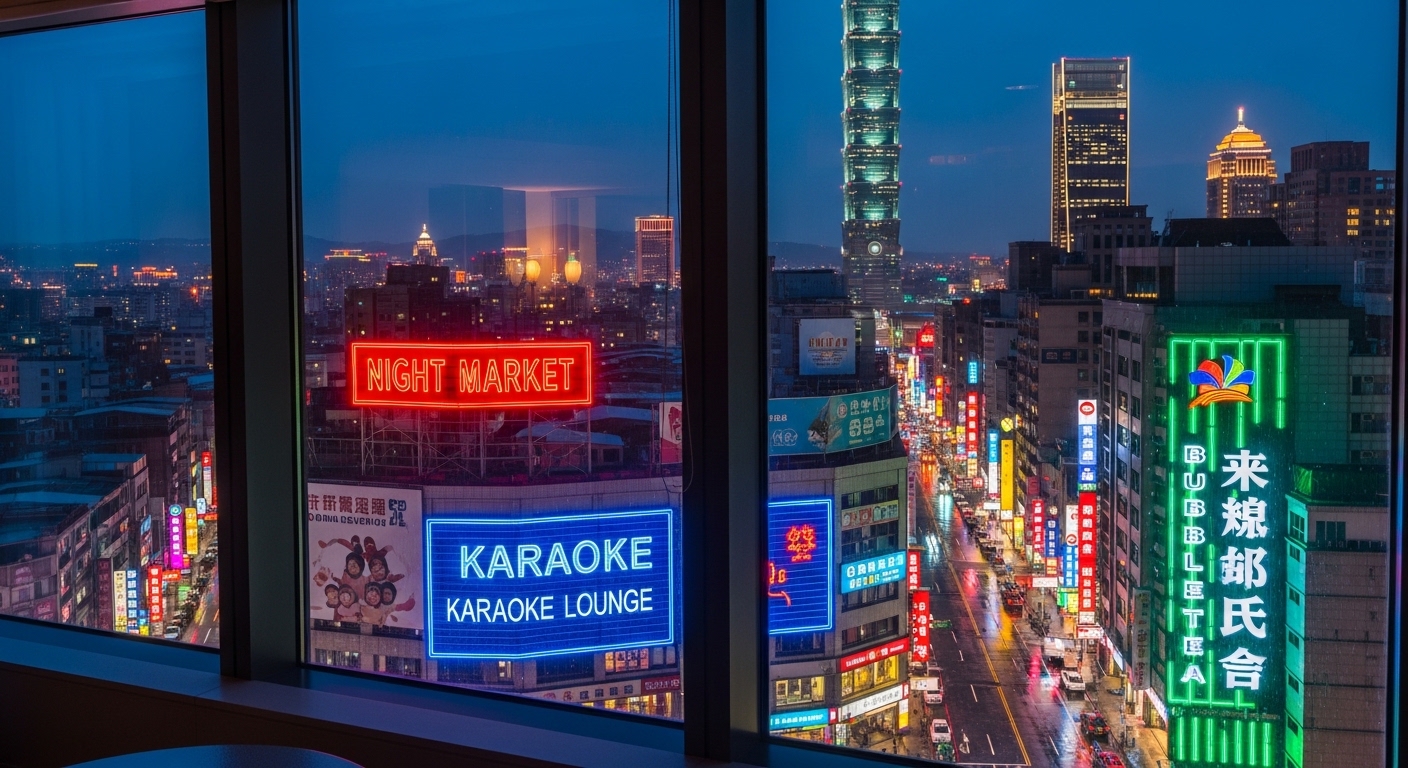 揭開酒店業的面紗：夜景與職涯案例概念圖