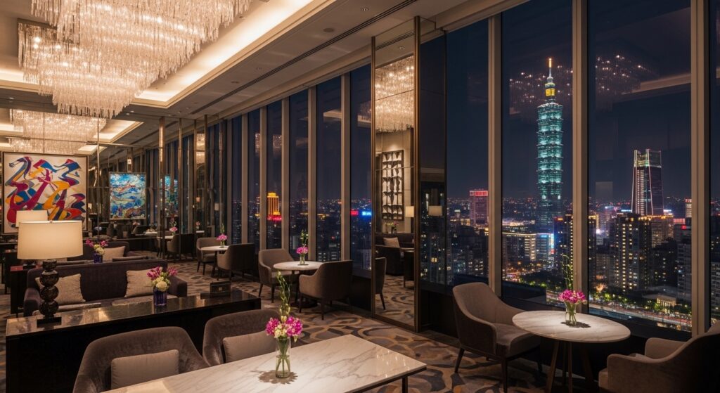 酒店支援 團隊在夜景中的專業互助