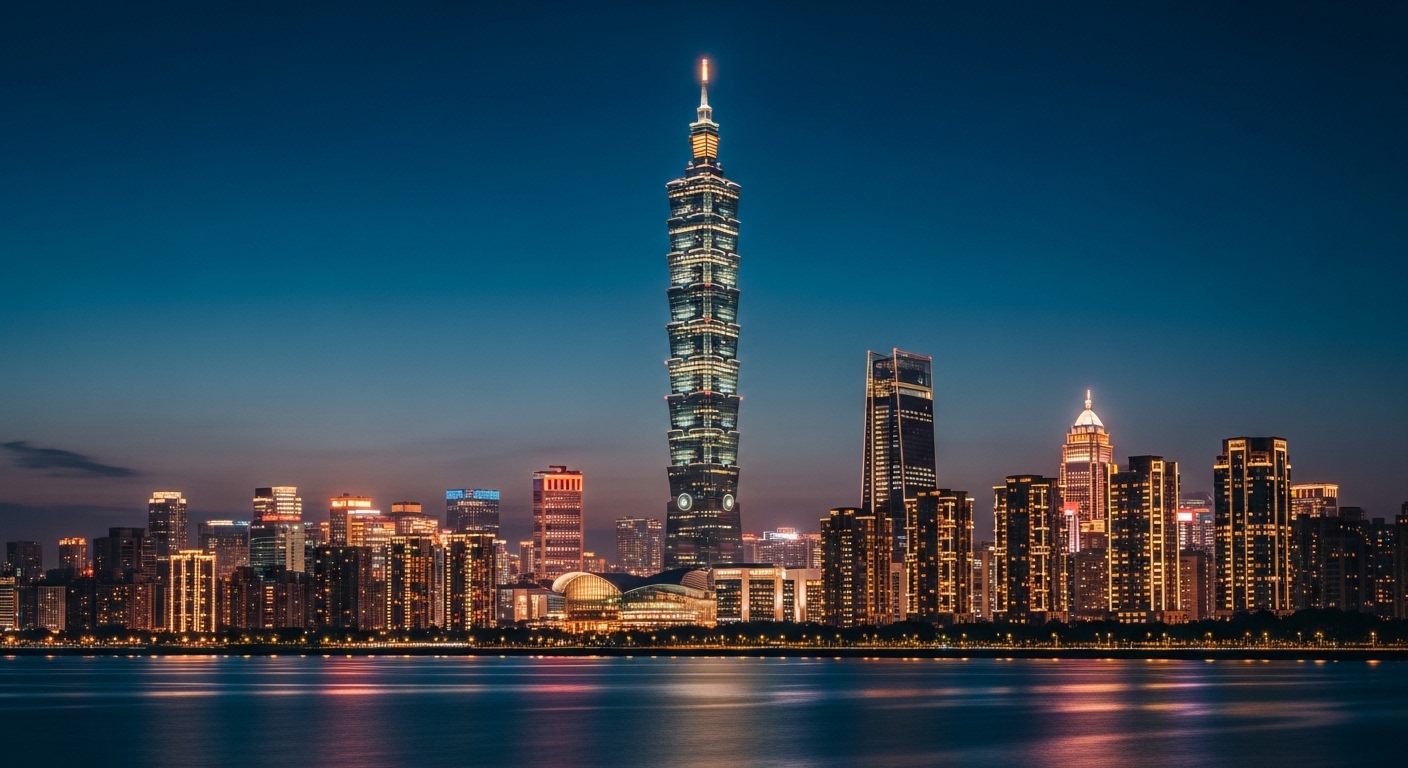 酒店經紀職涯成長的夜景氛圍照片，專業與成長並存